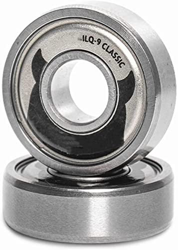 KOFORD Kugellager ILQ-9 6-Perlen 16 Stück Kugellager 608 608zz Chromstahlring geschmiertes Rollschuhlager for Slalom FSK