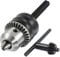 SDS CHUCK 1.5mm - 13mm Capacity 1/2-20UNF Key Drill Chuck Hammer Adapter w SDS Plus Shank