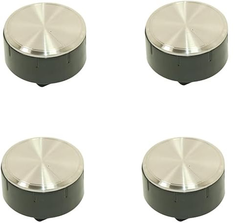 FIGEVIDA 616100 KIT 4 Manopole per piano cottura Compatibile con BOSCH