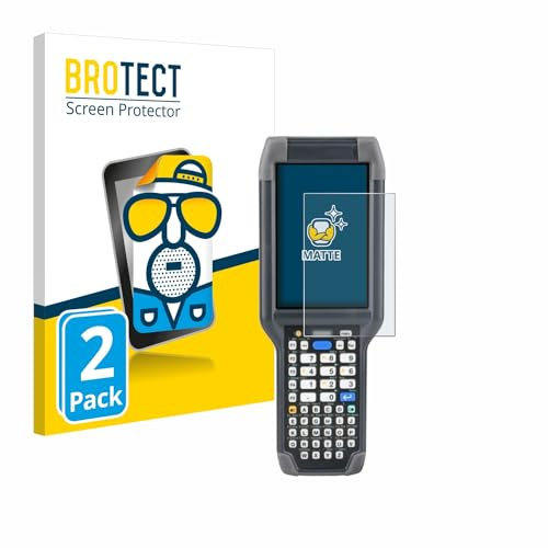 BROTECT Entspiegelungs-Schutzfolie für Honeywell Dolphin CK65 (2 Stück) Matte Displayschutz-Folie, Anti-Reflex, Anti-Fingerprint