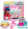 Miraculous Ladybug Sprinkles n' Slimy Birthday Cake Creations Schleim-Kit für Mädchen und Jungen, Rollenspiel-Spielzeug für Kinder mit Kuchenständer, hellem Ton, Belag, Dekorationen und Kochutensilien
