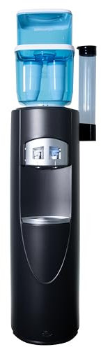 ZeroWater Sistema di filtraggio dell'acqua da 18,9 litri + Oasis FRX refrigeratore grigio