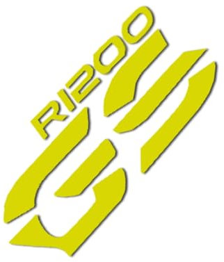 GQUIKGW Motorradaufkleber Motorradzubehör Aufkleber Aufkleber Für BMW R 1200 GS R1200GS LC R1200 GS(Gold)
