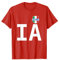 Italia IA Familie Freunde Gruppen Italien Flaggenpuzzle T-Shirt
