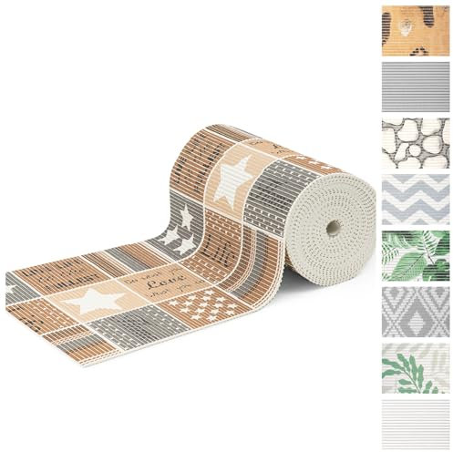 KARAT Weichschaummatte Meterware für Bad Antirutschmatte für Pool & Küche - Badematte aus Schaumstoff zuschneidbare Duschmatte - rutschfeste Badvorleger Bodenmatte 65 x 400 cm Home