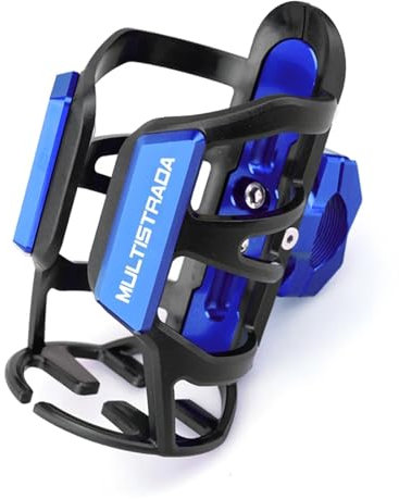 WYOERN Porte-gobelet De Boisson De Cage De Bouteille d'eau De Boisson De Moto pour D&ucati MULTISTRADA 1200/1260/S/ST Streetfighter V4/S Diavel Carbon XDiavel Accessoires