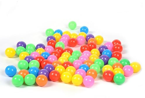 Bälle Für Bällebad 50 Stück, Kleine Bunte Bälle Plastikball Ball Pit Ball, Babyspielzeug Spielball, Bälle Bällebad Mit Aufbewahrungstasche, Für Hunde Baby Kinder, Bunte Spielzeugbälle, Meeresbälle