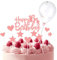 Giantree 16. Geburtstag Tortendeko, 12 Stück Deko für Mädchen und Jungen, Birthday Cake Topper, Kuchen Dekoration für Party