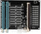 Garsent AGP PCI E Image Video Card Checker Tester, Grafikkarten-Diagnosetool, Dual-Purpose-Sockeltester mit Licht, Genaue Fehlerlokalisierung