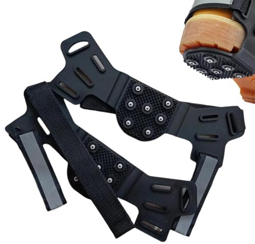 Chiodi Per Scarpe Da Neve E Ghiaccio - Tacchetti Da Trekking, Scarpe Da Neve, Tacchetti Da Trekking Riflettenti, Impugnature Da Ghiaccio - Tacchetti Da Ghiaccio Con 7 Chiodini, Tacchetti Da Ghiaccio L
