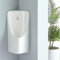 Gtzly Urinal, Eck-Urinale for MäNner, Auslaufsicher, Top-Sensor-Design, Keramik-Urinale, Smart-Sensor, Auslaufsicheres Nacht-Urinal for MäNner-Badezimmer
