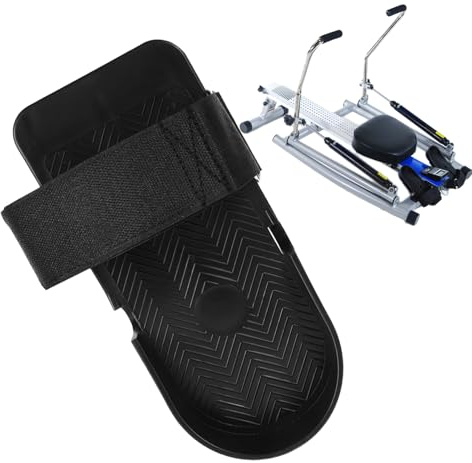 Rudergerät Fußstütze - Fitness Trainingsgerät, verstellbares Fußpedal, Ersatzzubehör | Einfach zu installieren für Home Gym und Workout