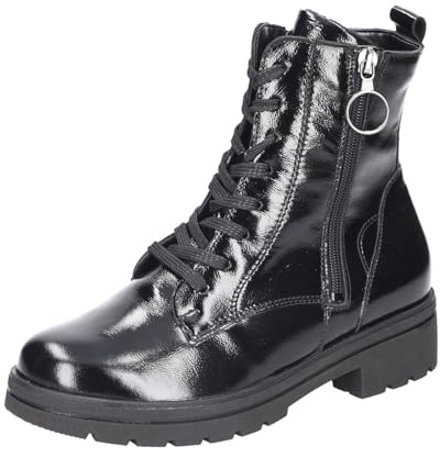 Waldläufer K-Zoe Schnürstiefel Schwarz
