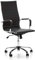 VS Venta-stock Londres Schreibtischstuhl Schwarz, Wippfunktion & Armlehne - Ergonomic, höhenverstellbar