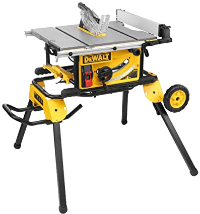 DeWalt DWE7492SET Tischkreissäge (DWE7492) mit mobilem Gestell (DWE74911) - 2000 W - 250 x 30 mm