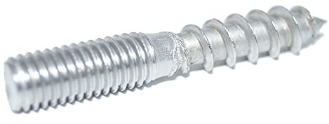 Stockschrauben M6x120 2 Stück Schraubstifte ohne Schlüsselfläche A2 Edelstahl rostfrei VA