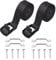Ruibapa 2 Sets 1x78(6.5 ft) Battery Tie Down Strap kit with Stainless Steel Cam Buckle, Stainless Steel Bracket and SS Screws for Boats, Luggage Belt, Cars
