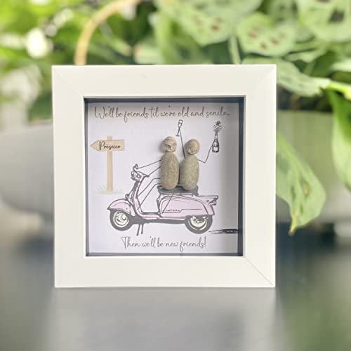 Pebble Art MINI FREESTANDING - FRIENDSHIP