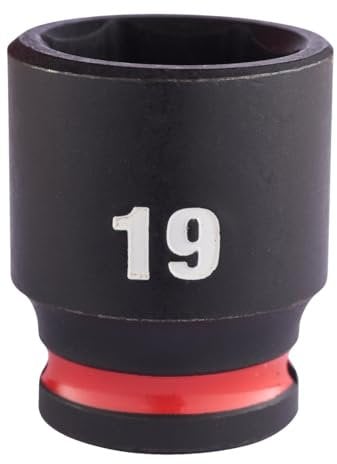 Milwaukee 19mm ShockWave Impact Duty 3/8 Drive Impact Socket