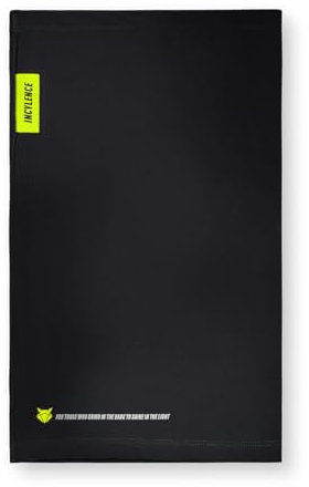 INCYLENCE Neck Tube · weicher Laufschal · enganliegender Halswärmer schützt vor Wind & Kälte · Atmungsaktives Multifunktionstuch · Unisex Schlauchschal · Einheitsgröße (Black Canary)