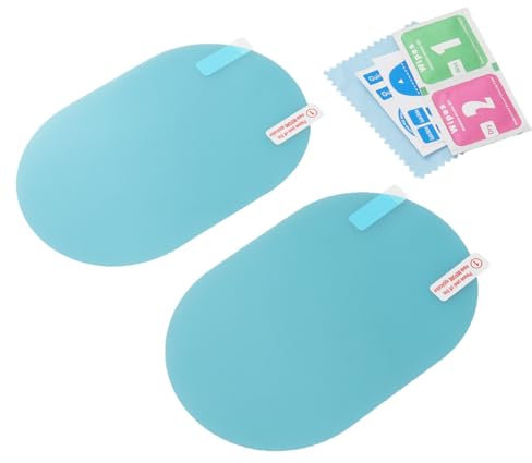 CALLARON 2 Stk Spiegel Blendfreie Autofolie Klarinettenhalter Wasserdichte Folie Blendschutzfolie Tönungsfolie Für Autos Autofilm Antibeschlagfolie Für Auto Blendung Schutzfilm