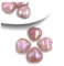 EKFBQBGW Raumdekoration 1pc zufällige Engel Aura Rose Quarz Kristall Herzform Geschenke Home Decor Palmstone