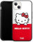 Premium Silikon Hülle kompatibel mit Apple iPhone 13 Handyhülle schwarz Case Fanartikel Hello Kitty Kawaii
