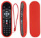 YiBiChin Schutzhülle NUR für Sky Q 2020 Bluetooth Voice Bluetooth Fernbedienung EC201 EC202 2020, Silikon Fernbedienung Stoßfeste Anti-Rutsch Abdeckung - Rot