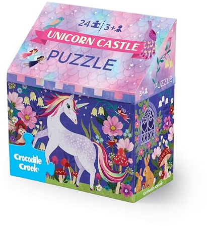 (New Jan) Croc Creek 24pc Puzzle Unicorn Castle (unit 2)