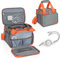 Liphontcta - Bolsa de Transporte para Viajes y Negocios Compatible con Jackery Explorer 160/240/300, ECOFLOW River Mini y Bluetti EB3A, con Bolsillos Inferiores y Frontales Impermeables y USB