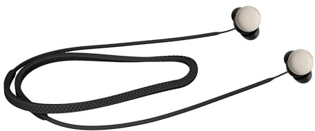 kwmobile Strap Compatible with Google Pixel Buds Pro 2 - Silicone Cord Holder for Wireless Earphones - Black