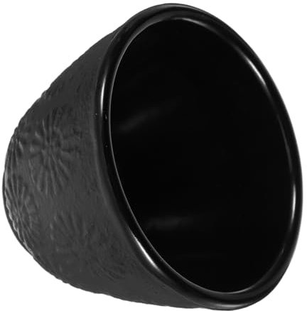Holibanna Tasse à Thé Japonaise Fonte Vintage Motif Tournesol Noire Pour Amateurs De Thé