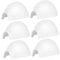 FELTECHELECTR 6stücke Miniatur-iglu Figuren Realistische Igloo Deko Für Kinderzimmer Blumentöpfe Für Kleine Hochwertige Kunststoffmodelle Für Kreative Gestaltung