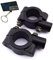 STONEDER Alloy 8mm Motorcycle Mirror Mount Holders Bracket Clamp For 7/8 22mm Handlebar Moped Dirt Pit Bike ATV Quad 4 Wheeler Scooter