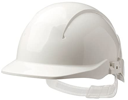 Centurion S09CWA Concept Safety Helmet, Full Peak Non Vented, White