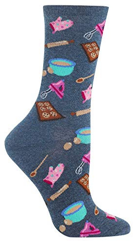 Hot Sox Damen Backsocken - Blau - Medium