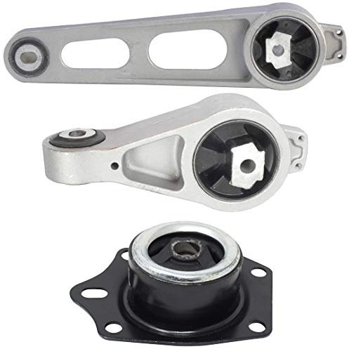 ENA Vorne Rechts Oben Untere Halterung und Getriebehalterung Set 3 Stück Kompatibel mit Chrysler Dodge PT Cruiser Neon 2.0L 2.4L Auto Trans ohne Turbo Ersatz für A2947 A2948 A2949