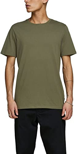 JACK & JONES Male T-Shirt Einfarbig T-Shirt