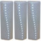 Marel Shop® - Kit 3 PZ Battitori Trascinatori Cesto 15 Fori per Lavatrice compatibile con San Giorgio ITWash 240x79
