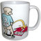 Wee On Funny Football Team Shirt Manchester Fan Rivalry Tea Coffee Mug (City (weeing on United))