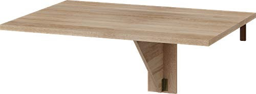 BIM Furniture Ausziehtisch Wandtisch HOMI Mini 8 100x70x75 cm Klapptisch Küchentisch Esstisch Tisch (Sonoma Eiche)