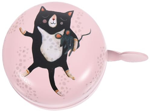BESPORTBLE Fahrradzubehör Rennradklingel Kinder Fahrradklingel Katze Muster Cartoon Fahrradglocke Nett Klingel Junge Niedlich Fahrrad Roller Zubeh?r für Rennrad Kinderfahrrad Zubeh?r