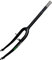 DONSP1986 Gewindegabel 700C OD 1 Zoll 25,4 mm ID 22,2 mm feste Fahrradgabel MTB Road Cruiser Fahrradgabel