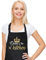 JOELELI Funny Baking Apron for Women Cotton Baking Apron Kitchen Cooking Aprons with Pockets Adjustable Bakers Apron Chef Bib Aprons Idea Birthday Gifts for Mum Wife (Queen of the Kitchen)