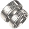 Aotiwe Partnerringe Edelstahl, Witzige Geschenke Ring Liebesversprechen Graviert QUEEN and KING Edelstahl Silber W 54 &M 57