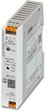 PHOENIX QUINT POWER DC/DC-Wandler 30W 12 → 24 V dc IN, 12V dc OUT, DIN-Hutschiene
