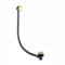 ENKI, W66 Bonde de baignoire � ressort en laiton bross� de 3,8 cm et trop-plein de 3,8 cm, design moderne, bonde de baignoire pop-up, facile � nettoyer, kit de vidage facile � installer, fixations