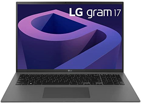 LG Computer portatile leggero Gram da 17 pollici, display IPS da 17 pollici (2560 x 1600), piattaforma Intel Core i7 Evo di 12a generazione, Windows 11 Home, 16 GB di RAM, SSD da 1 TB, Wi-Fi 6E,