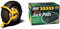 Maypole MP9065 13″-17″ Wheel Clamp, tyre Width 175mm to 215mm & MP4976 Caravan Jack Pad (Pack of 4) - Black