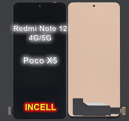 DP Pantalla para Xiaomi Redmi Note 12 4G 5G Poco X5 Incell, TFT